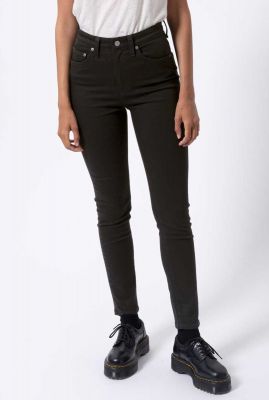 zwarte high waist skinny jeans hightop tilde ever black 113021