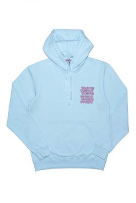 Lichtblauwe hoodie slime