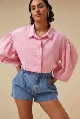 Roze blouse sarah blouse