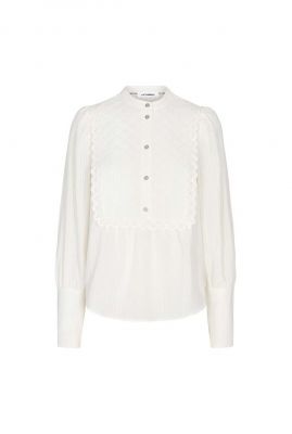off-white ingeweven top met broderie magna quilt shirt 35011