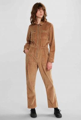 bruine jumpsuit overall hultsfred corduroy tiger brown 20063