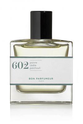 eau de parfum 602: peper, ceder en patchouli edp602 30ml