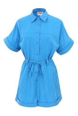 Blauwe playsuit lily