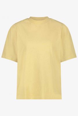 geel t-shirt met van biologisch katoen gaure t-shirt yellow