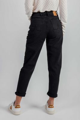 zwarte mom jeans nora tapered vintage black 55-10 