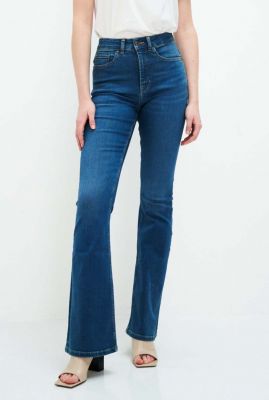Blauwe flared jeans lisette