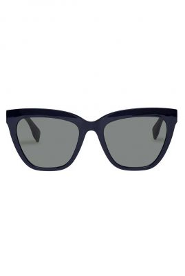 duurzame donkerblauwe cat-eye zonnebril enthusiplastic lsu2229567