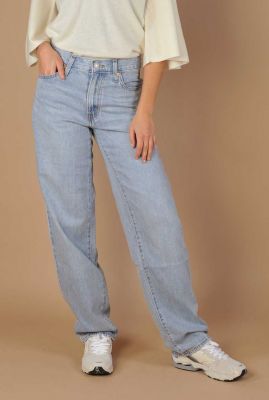 Lichte baggy dad lightweight jeans