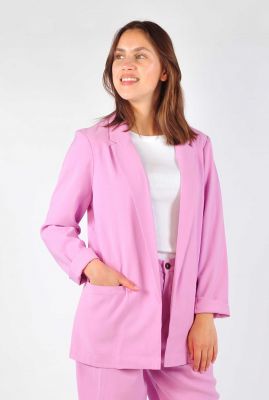 roze openvallende blazer delian-m violet 43458388