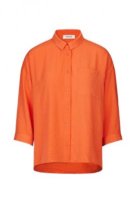 oranje blouse met 3/4 mouwen alexis shirt koi 54878