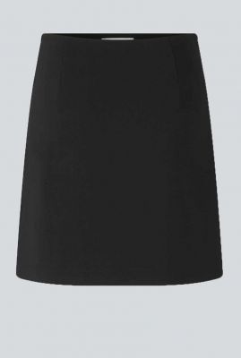 zwarte a-lijn mini rok galemd skirt black