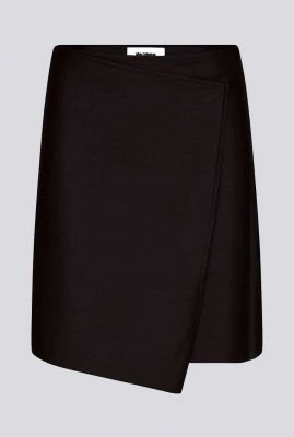 Zwarte leren rok huxleymd skirt