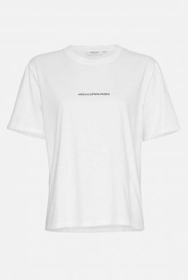 Wit t-shirt met logo terina