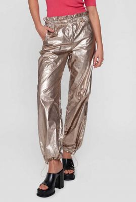 Metallic broek nuboa pants