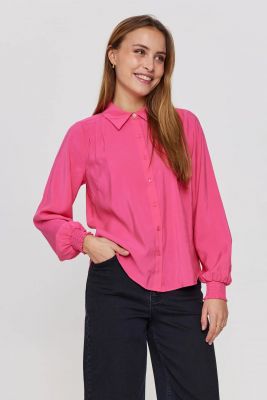 Roze blouse nudebbie shirt