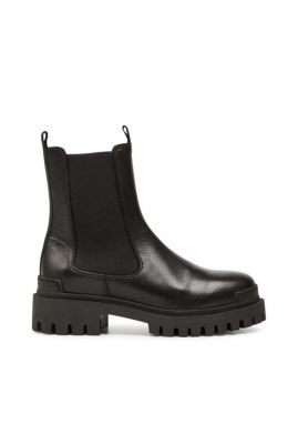 zwarte chelsea boots met grove zool malou boots black 21367