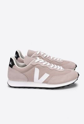 oudroze sneakers met wit v-detail rio branco ripstop rb012510
