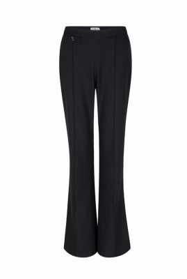 zwarte flared pantalon redford trousers t301-1604