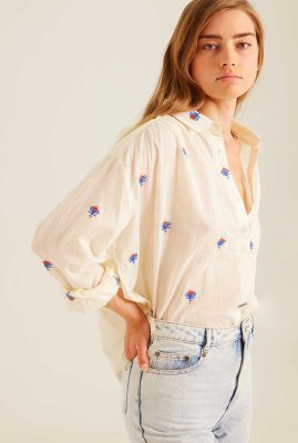 Creme kleurige blouse ali lys