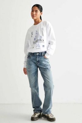 Straight fit jeans wbsandie vectorblue