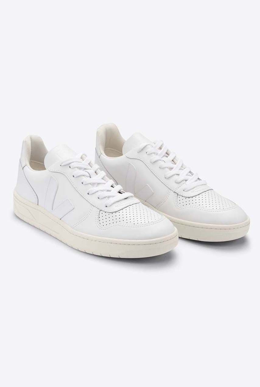 witte sneakers met witte extra vx021270
