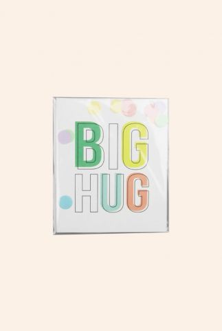 confetti kaart big hug  1055506 assorti ONE