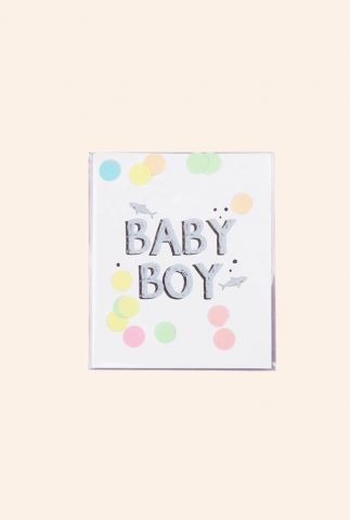 confetti kaart baby boy  1055525 assorti ONE