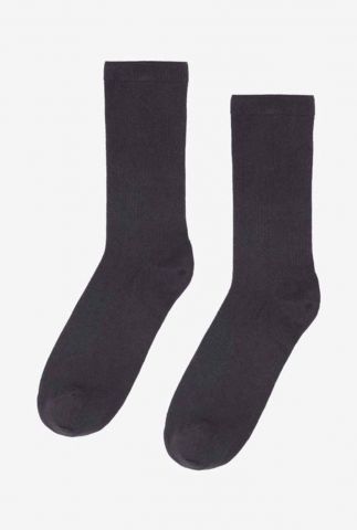 sokken CS6002 donker grijs ONE