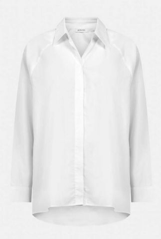 Witte oversized blouse mila