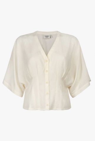 Witte blouse cilou shirt s/s