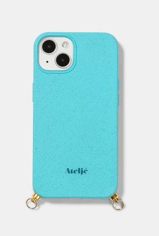 blauw telefoonhoesje biodegradable iphone 14 max ocean bio