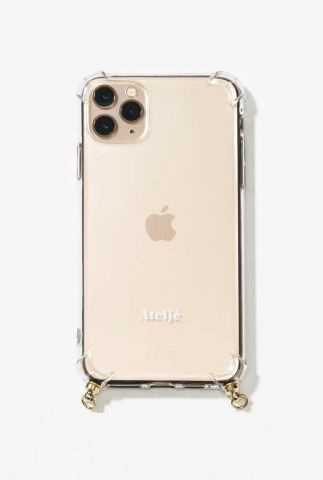 telefoon hoesje iPhone 12 Pro Max Transparant transparant ONE