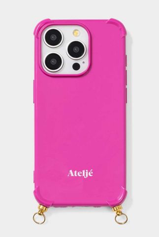 telefoon hoesje iPhone Case Poppy Pink roze 1212 Pro