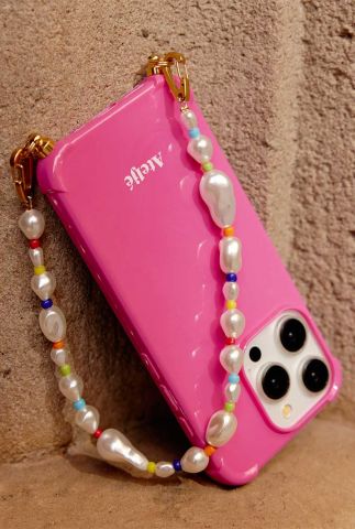Iphone case poppy pink