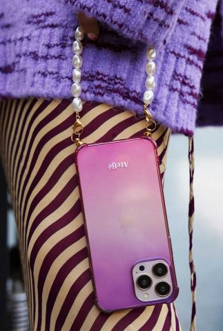 telefoon hoesje iPhone Case Mystique roze 1212 Pro