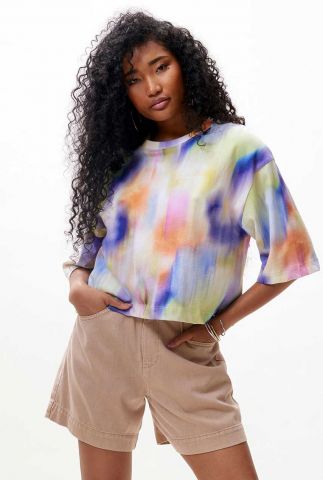 Relaxed cropped tee 2402020217 multi 34