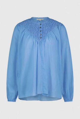 blauwe blouse madeline 