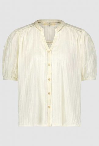 off-white blouse met korte mouwen amara blouse s23.99.2845