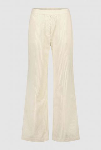 off-white corduroy flared broek manou pants w22.94.1902