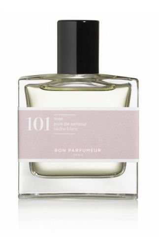eau de parfum 101: roos, zoete erwt en witte ceder edp101 30ml