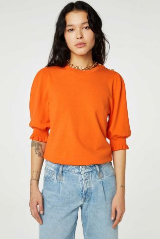 Oranje top jolly pullover