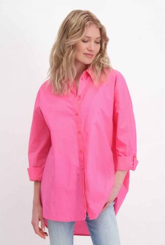 fluoriserend roze oversized blouse harper blouse s22.69.2074