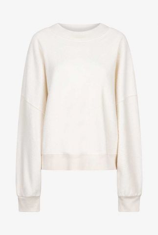 Crème kleurige sweater bella sweat