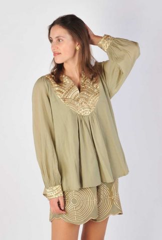 blouse 340021 groen XS