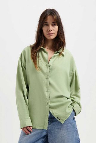Lichtgroene blouse sadie shirt