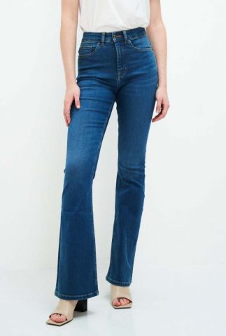 blauwe flared jeans lisette flare 22-47 pale blue 2022247