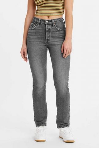 grijze straight fit jeans 501 jeans black worn 12501-0412
