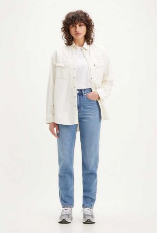 lichte straight fit jeans 80's mom jeans a3506-0002
