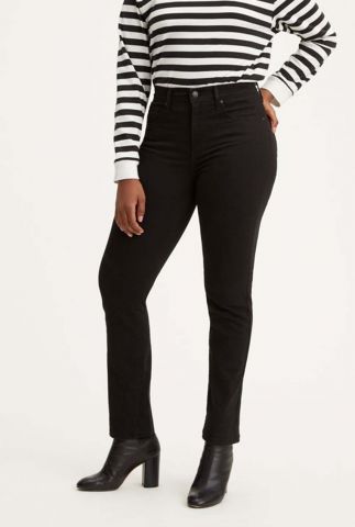 high rise straight jeans 18883-0006 Lengte 30 25