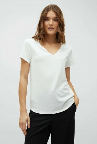 off-white t-shirt van modalmix met v-hals sugar 45148581